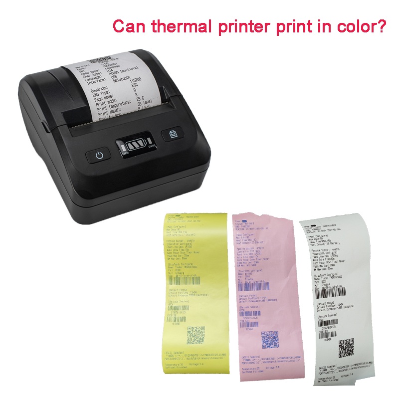 Can Bluetooth Thermal Printers Print in Color?