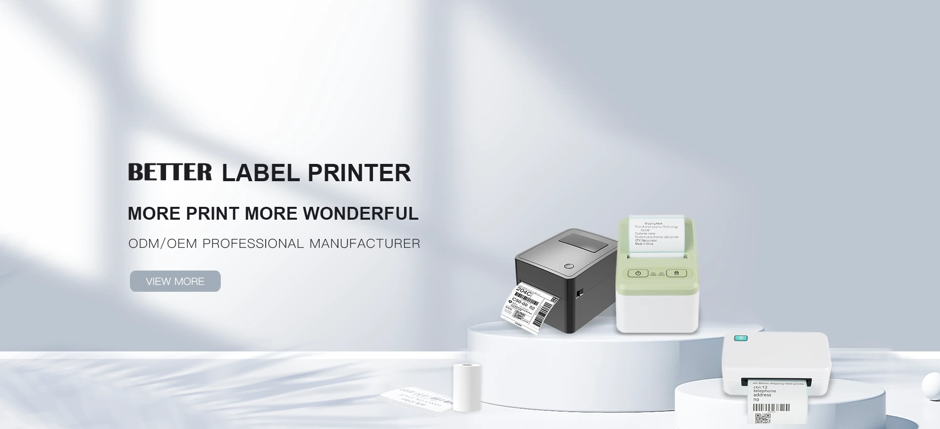 Professional Label Printer Factory