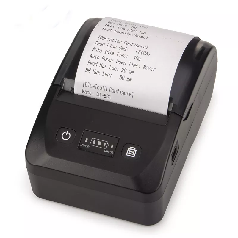 Receptio 58mm Scelerisque Bluetooth Portable Receptio Printer